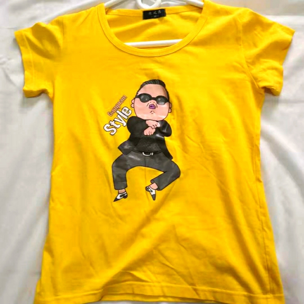 Gangnam style park jae sung k-pop psy sexy tee